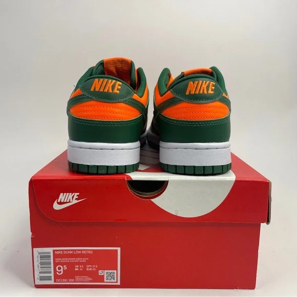Nike Dunk Low Retro “Miami Hurricanes” 2023 - Picture 4 of 4